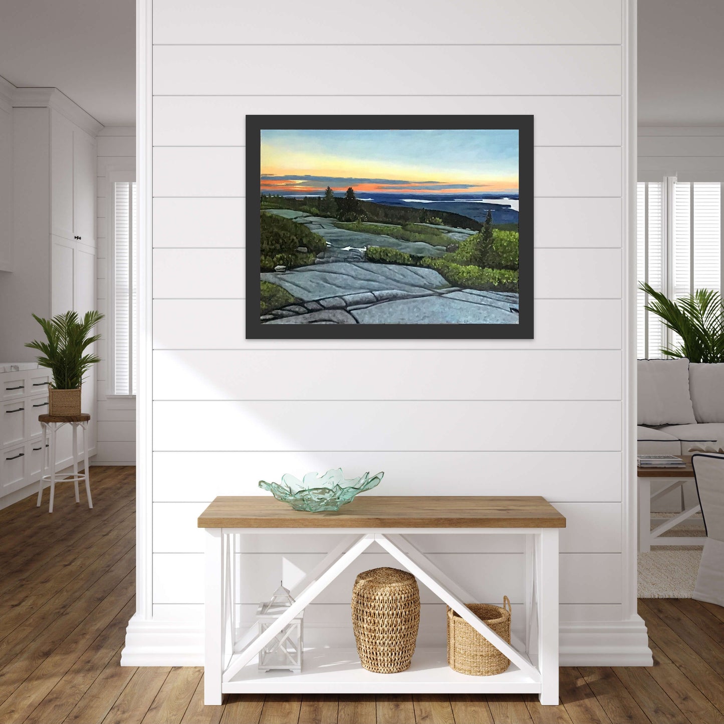 Acadia Sunset..........oil on linen - 40" x 30" - 2020