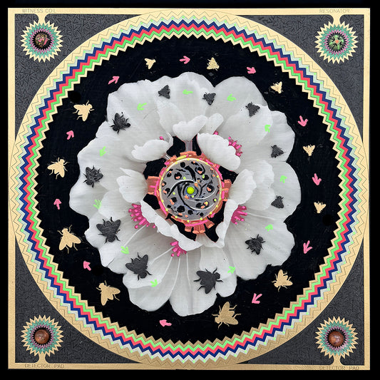 Alchemical Buzz (16"x16) 2026