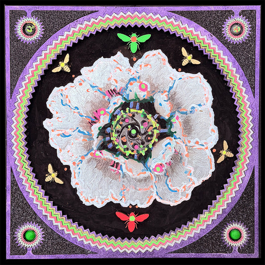 Stop Go Bee (8x8") 2026